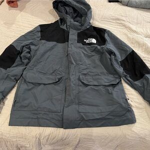The North Face Charcoal and Black Outerwear